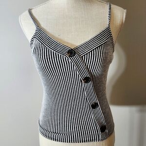 Cute ribbed rank top